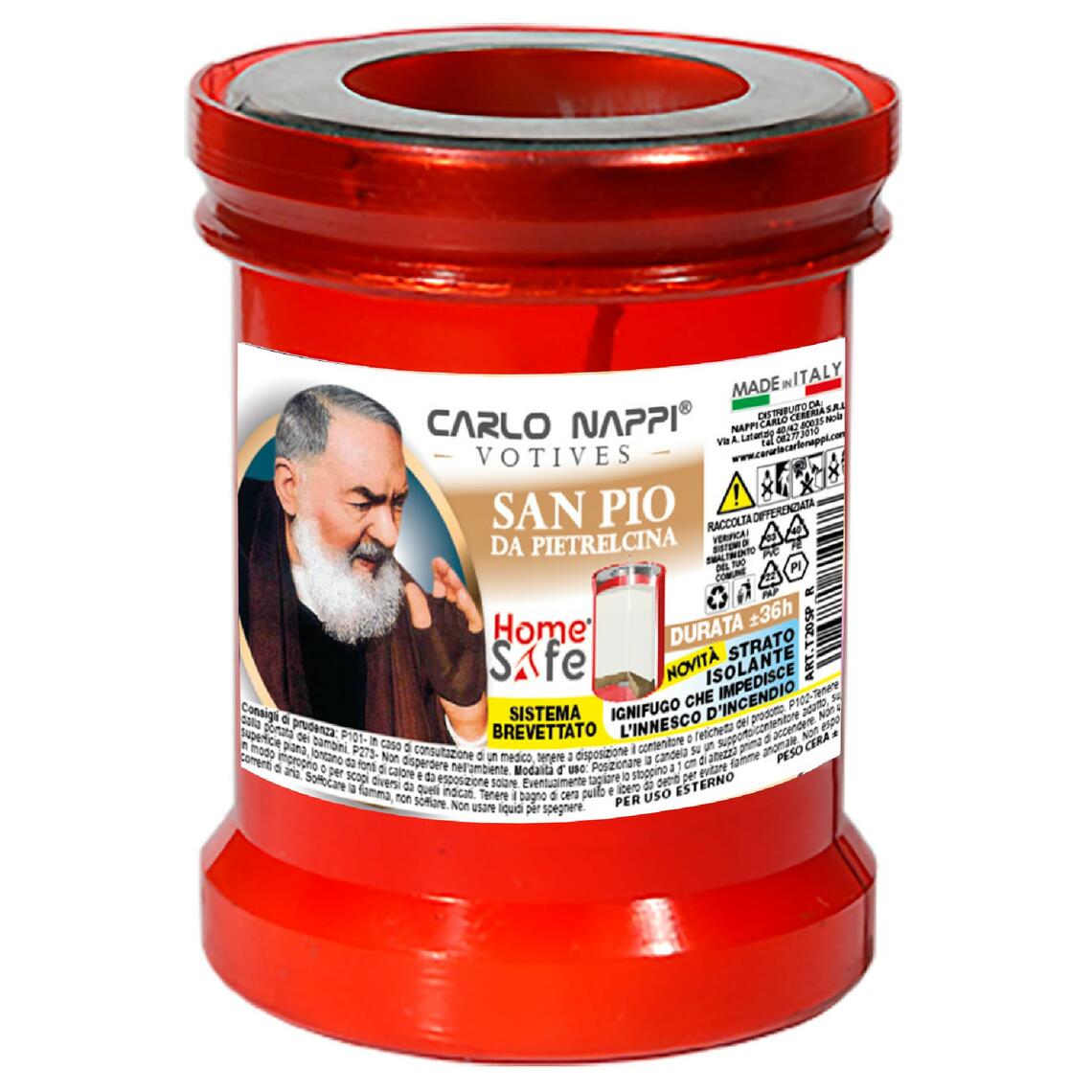 HAC24 100 Candele Da Cimitero Bianche N°40 – Durata 24 Ore, 5.5x4 Cm – Conforto E Ricordo