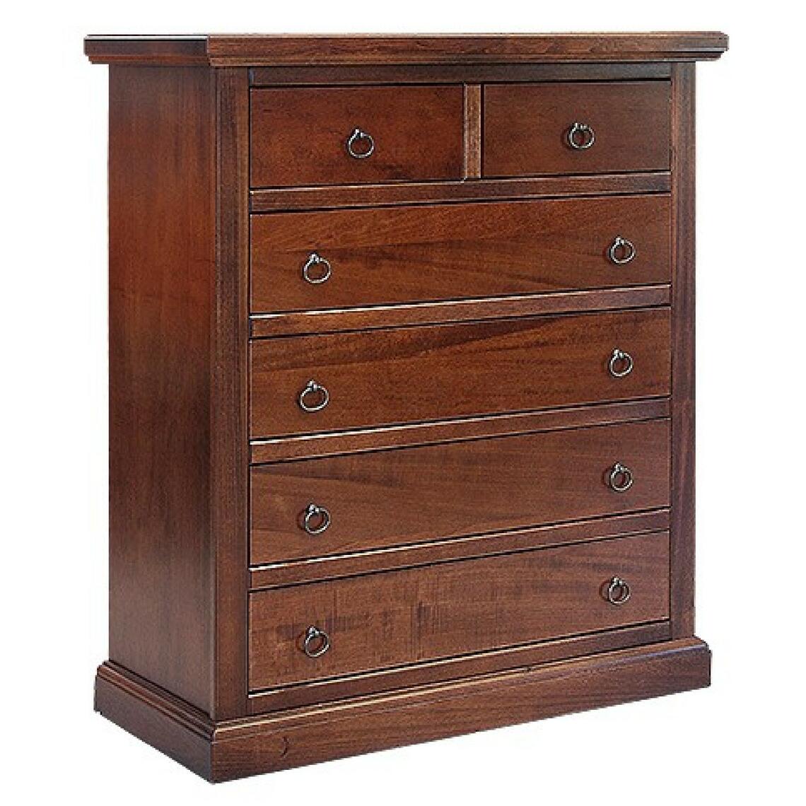 Cassettiera In Legno Noce Bassano 4+2 Cassetti - Made In Italy - Foto 10