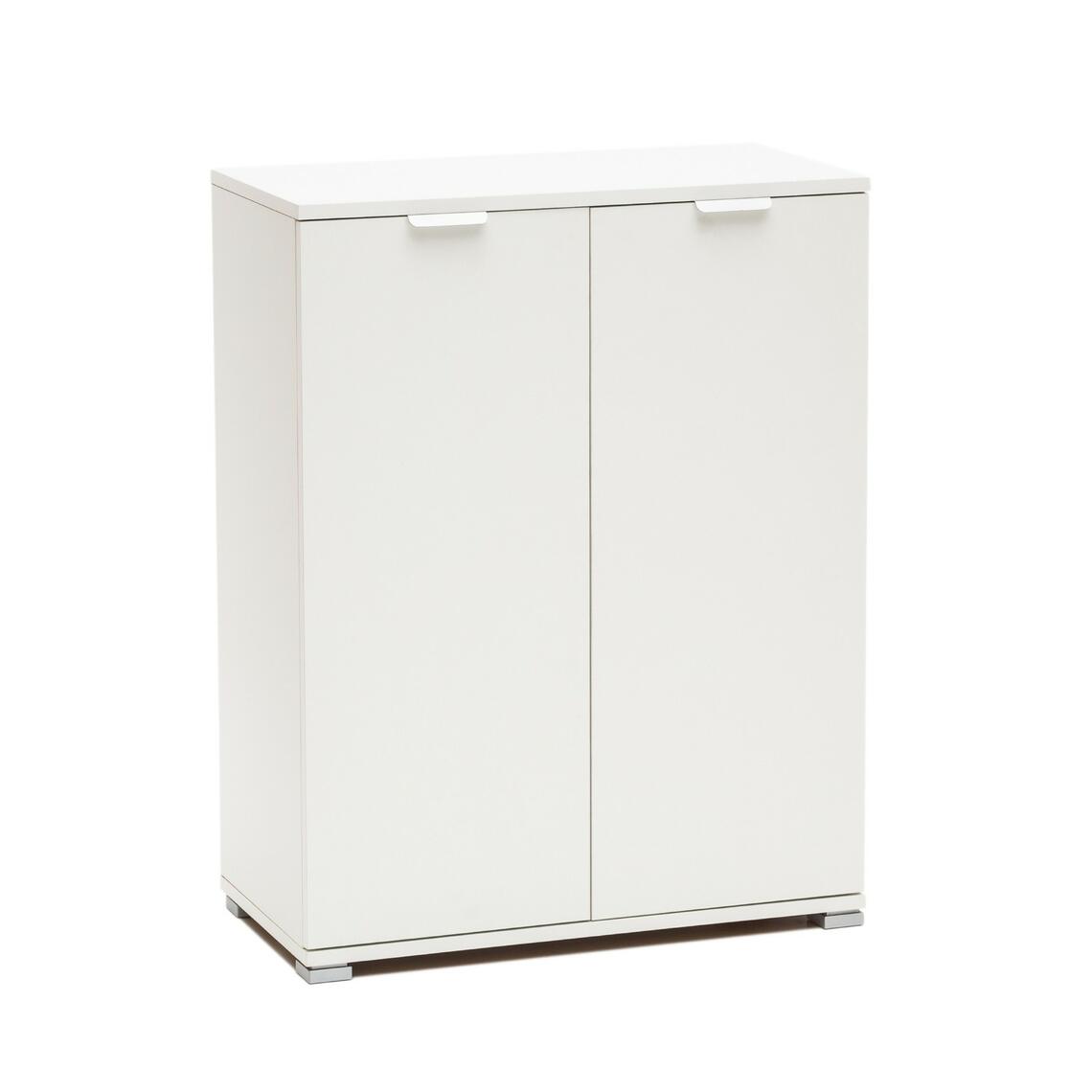 Paravento Giapponese Shoji 3 Pannelli - Stile Orientale, Legno Di Abete, Carta Di Riso - Colore Bianco, Altezza 60 Cm - 2