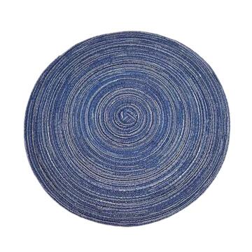 Tovaglietta Americana Zil Rotonda Blu - d 38 cm - Sottopiatto...