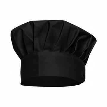 Cappello da Chef Professionale Nero - Cappello da Cuoco per Cucina e Ristorazione