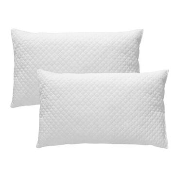 Coppia Guanciali 50x80 cm Fiocco Memory Foam