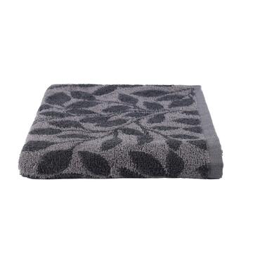 Asciugamano Poppy Grigio 60x100 cm per Viso in Cotone