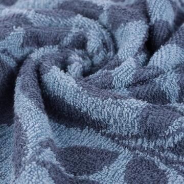 Telo Asciugamano Poppy Cielo 90x140 cm in Cotone - Marino fa Mercato