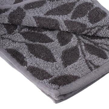 Telo Asciugamano Poppy Grigio 90x140 cm in Cotone - Marino fa Mercato