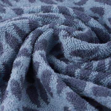Telo Asciugamano Leavy Cielo 90x140 cm in Cotone