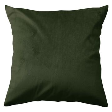 Cuscino imbottito Verde Inglese in velluto 40 X 40 - Marino fa Mercato