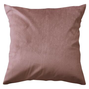 Cuscino bombato rosa antico in velluto 40X40 Marino fa Mercato