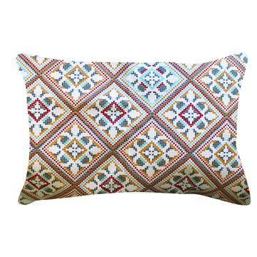 Cuscino divano rettangolare Pizzo bombato 40x70