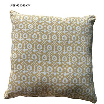 Cuscino Imbottito Ikat 60x60 - Fantasia Geometrica