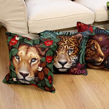 Federa Cuscino Jungle 45x45 cm - Fantasia Mama Africa