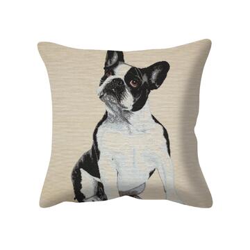 Federa Cuscino Zampa 45x45 cm - Fantasia Bulldog Francese