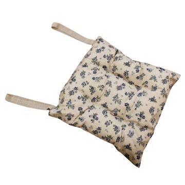 Cuscino coprisedia morbidone con rose