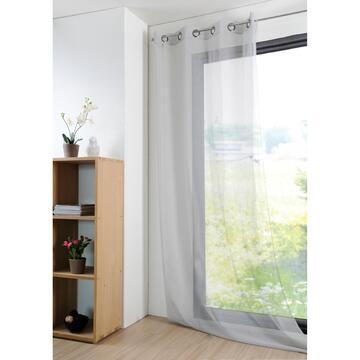 Tenda Voile Grigio 140x280 cm