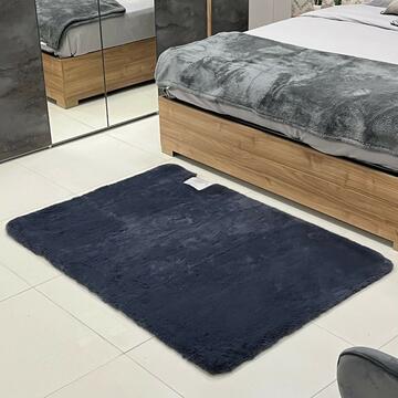 Tappeto a pelo lungo grigio Toffee 120x180 Marino fa Mercato