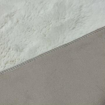 Tappeto a pelo lungo bianco Toffee 120x180 - Marino fa Mercato