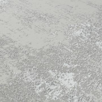 Tappeto soggiorno Omega moderno con pelo corto grigio chiaro 200x300