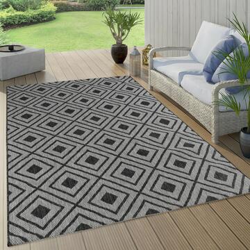 Tappeto soggiorno Sigma design geometrico grigio 120x180 - Marino fa Mercato