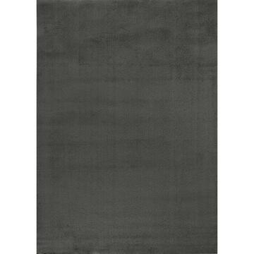 Tappeto grigio tinta unita Tufy per soggiorno 80x150 - Marino fa Mercato