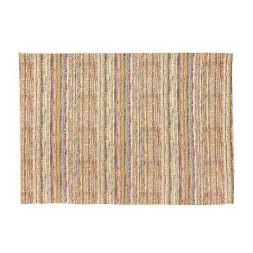Tappeto etnico moderno Chull a righe 60x30 - Marino fa Mercato