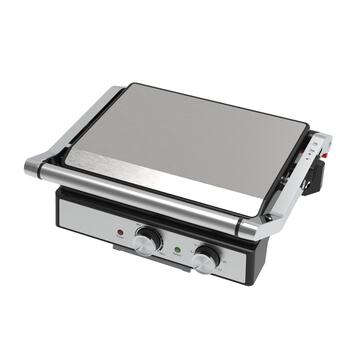 Bistecchiera Elettrica DCG ST3900 2000W con Timer e Apertura Barbecue 180°