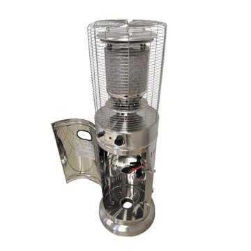 Patio Heater a Gas Atlas Inox - 11 kW, 20 mq Riscaldabili... - Marino Fa Mercato