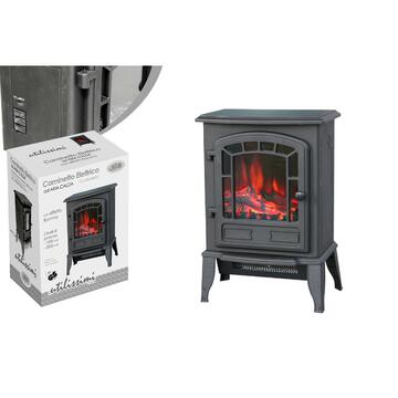 Caminetto elettrico ad aria calda 1000/2000 W - Marino fa Mercato