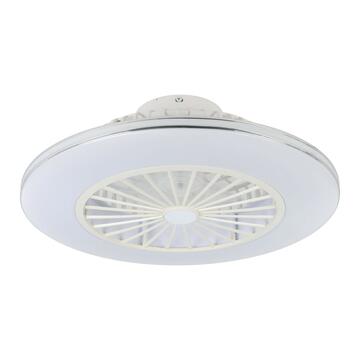 Ventilatore da soffitto con luce LED Lovisca bianco 54cm - Eglo