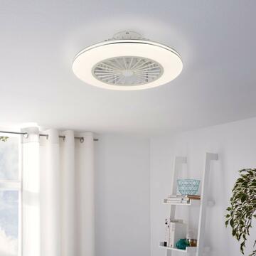 Ventilatore da soffitto con luce LED Lovisca bianco... - Marino fa Mercato