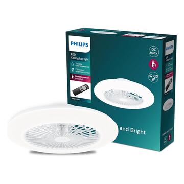 Philips Plafoniera/Ventilatore Amigo 42+20W Led Breeze... - Marino fa Mercato