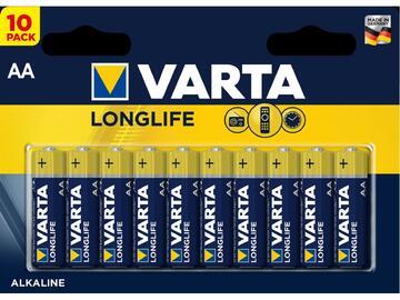 10 Batterie stilo AA long life - Marino fa Mercato