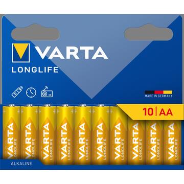 10 Batterie stilo AA long life - Marino fa Mercato