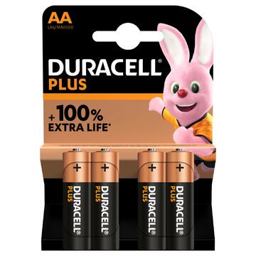 Duracell batterie stilo alcaline AA Plus Power100 - Du0101