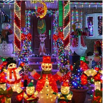 100 Luci Led Colorate di Natale - mt 5+5 cavo - per... - Marino fa Mercato