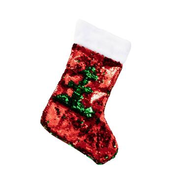 Calza regalo in paillettes 36 cm