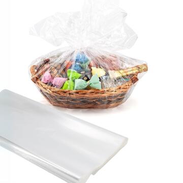 SET 2 FOGLI CELLOPHANE POLIPROPILENE - 100x130