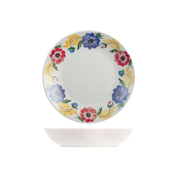 Servizio 18 Piatti in Porcellana Decorata Jardin - Marino fa Mercato