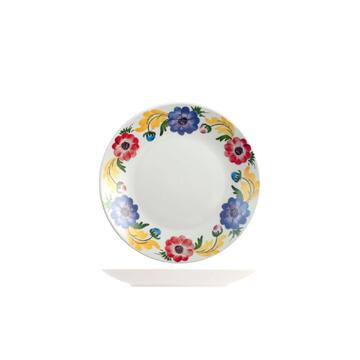 Servizio 18 Piatti in Porcellana Decorata Jardin - Marino fa Mercato
