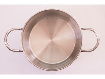 Pentola alta in acciaio inox 26 cm linea Daisy - Marino fa Mercato