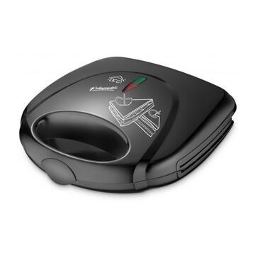 Mini Bistecchiera 750W con Piastre Antiaderenti Compatta per Toast e Grigliate DCG ST2555