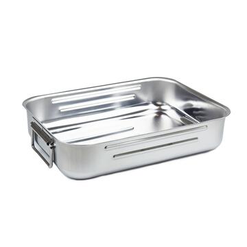 Teglia 35 cm in acciaio inox Marino fa Mercato