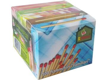 Fiammiferi familiari 100 x 5pz - Marino fa Mercato