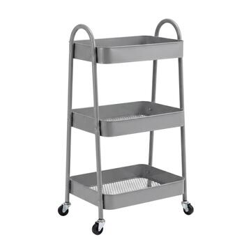 Carrello da Cucina Perion 42,5x29,5 h75 cm con 3 Ripiani... - Marino Fa Mercato