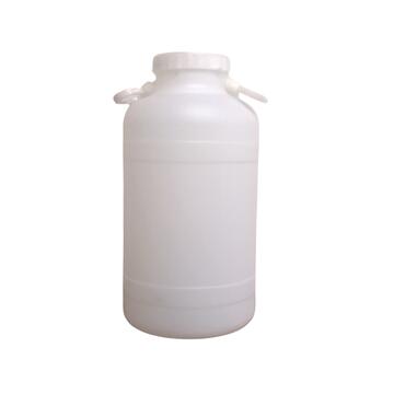 Nuova Plastica Adriatica - Fusto Bocca Larga 25 lt in Plastica Bianca con Tappo e 2 Manici Marino fa Mercato