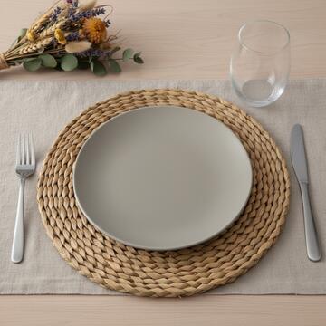 Sottopiatto Rotondo in Foglia di Mais d30 cm - Trama Intrecciata