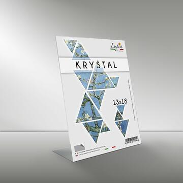 Cornice espositore verticale Kristal in plastica trasparente, 13x18