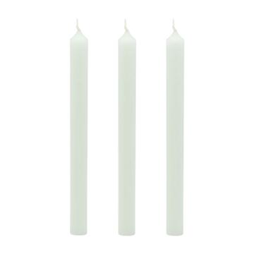 Set di 3 candele bianche H24