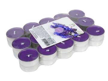 Candele Tea light lavanda 30 pz