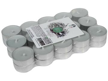 Tea light muschio bianco 30 pz - Marino fa Mercato