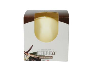 Candela sfera 6 vaniglia